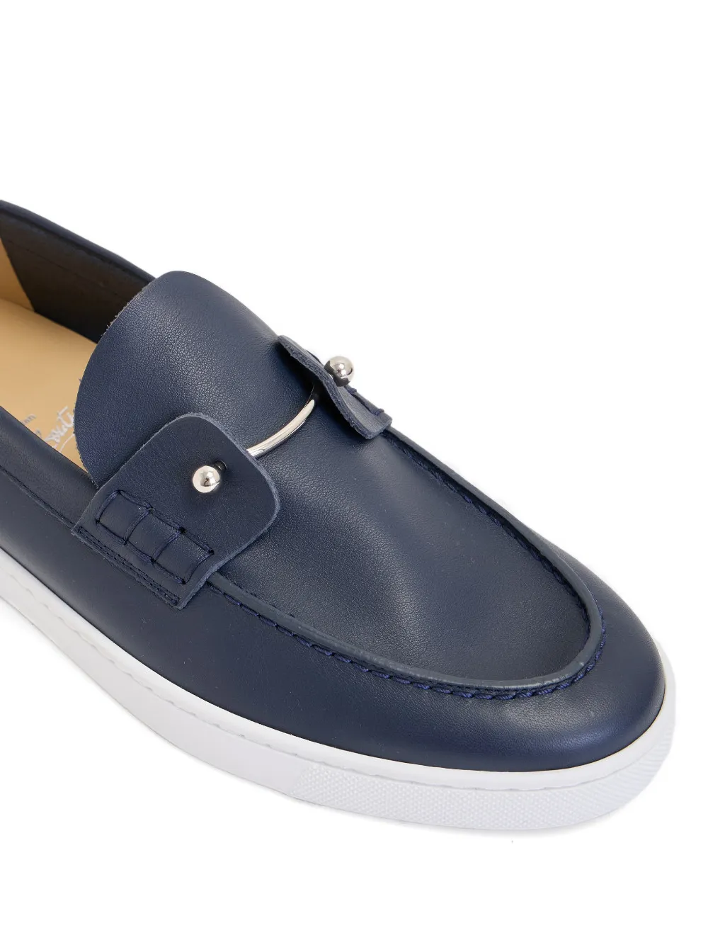 Топсайдеры Chambeliboat Christian Louboutin, синий — фото 4