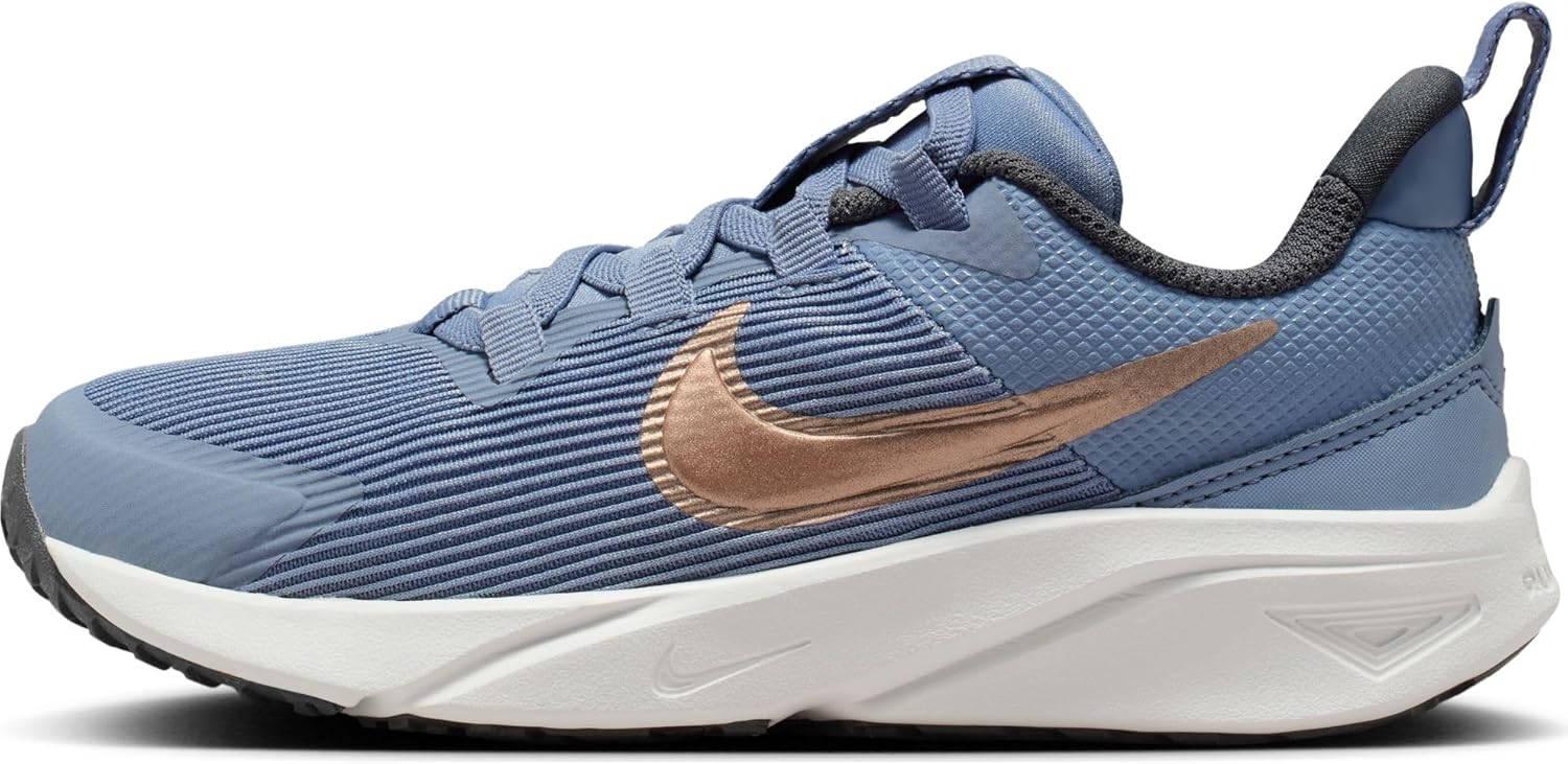 

Детские кроссовки Nike Star Runner Unisex-Child 4 Nn (Gs), Ashen Slate/Bronze