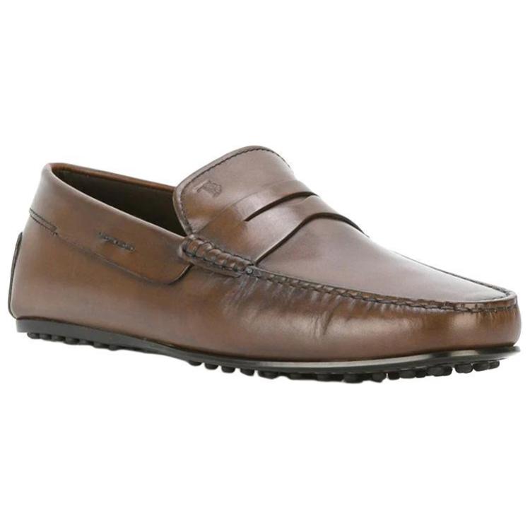 

Гоммино Лоферы мужские умбра TOD'S