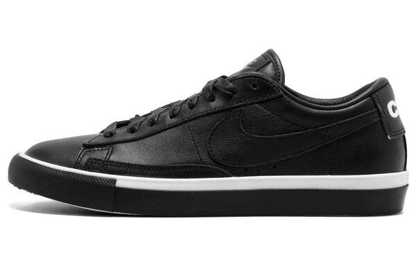 Кроссовки comme des garcons x blazer низкие Nike, черный — фото 2