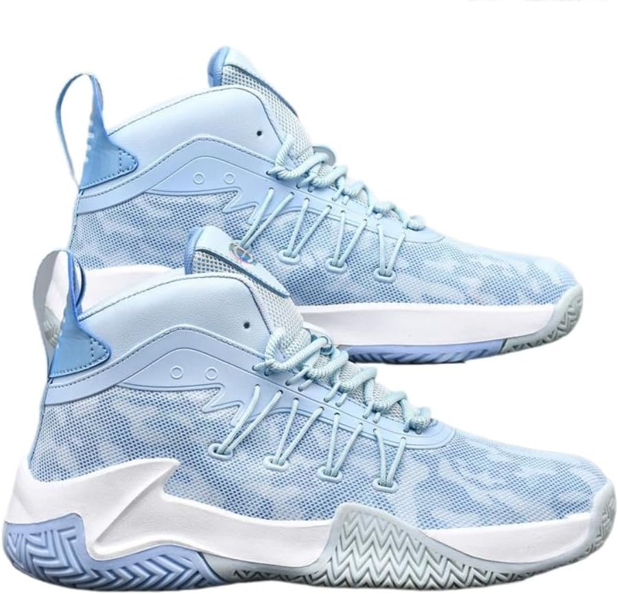 

Кроссовки Spedify для баскетбола для всех полов, ультра-дышащие, легкие, с амортизацией, для мужчин и женщин, для бега и волейбола, модные, яркие дизайны, небесно-голубой