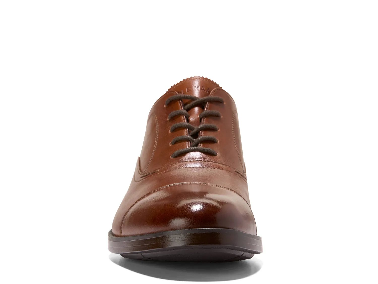 Оксфорды Cole Haan Newmark Grand Cap Toe Oxford, темно-коричневый — фото 2