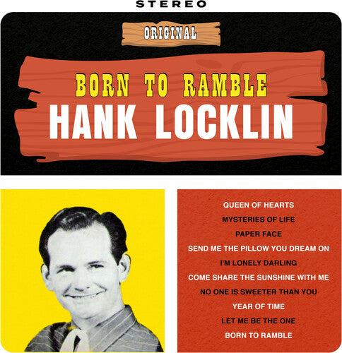 

CD диск Locklin, Hank: Born to Ramble