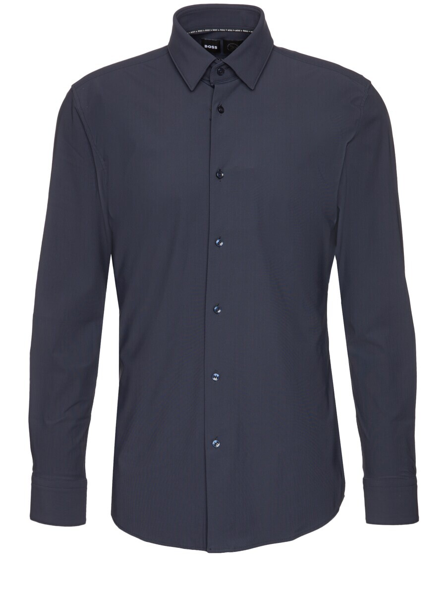 

Деловая рубашка BOSS Slim fit Business Shirt Hank, морской синий