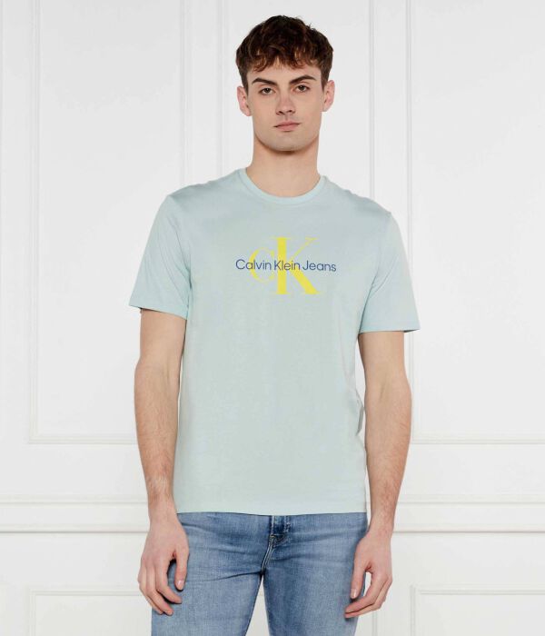 

Футболка Героя Regular fit Calvin Klein Jeans, голубой