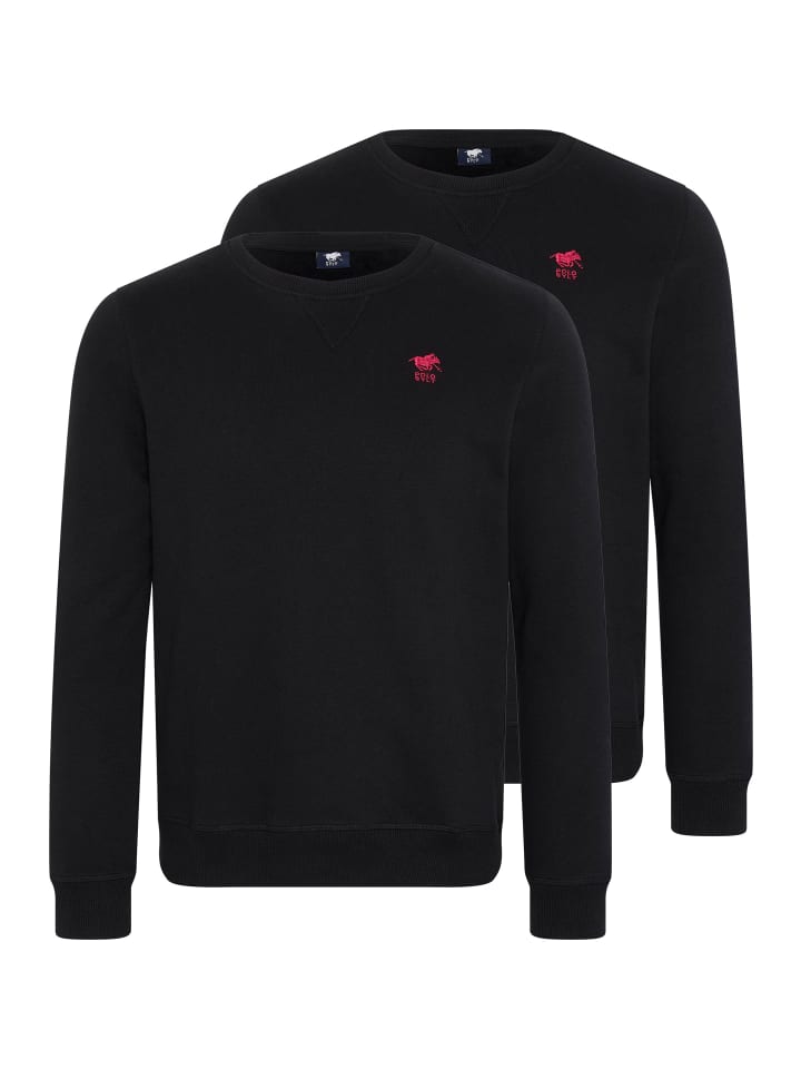 

Базовая толстовка черного цвета Polo Sylt