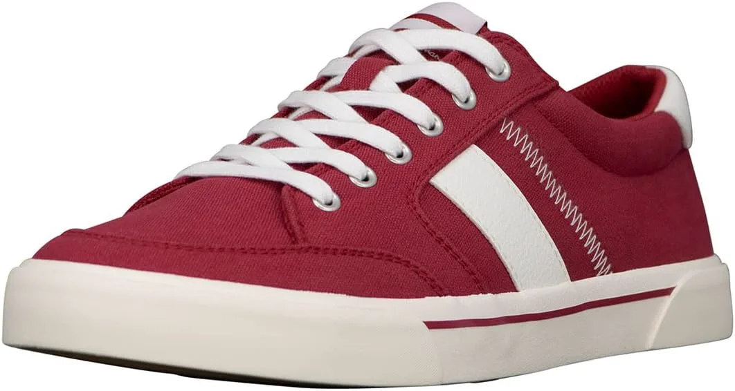 Мужские кеды Ben Sherman Hawthorn Classic из канвы, красно-белый — фото 4