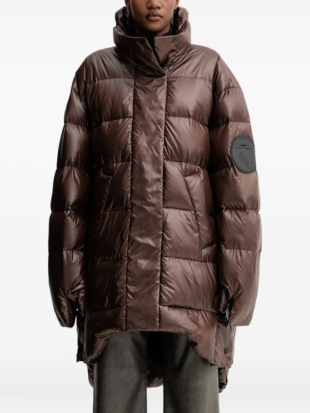 

Стеганое пуховое пальто Kare Mmc Studio, коричневый