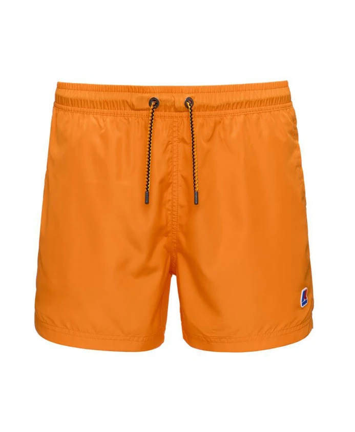 

Оранжевые боксерские шорты, купальник для мужчин K-Way, оранжевый