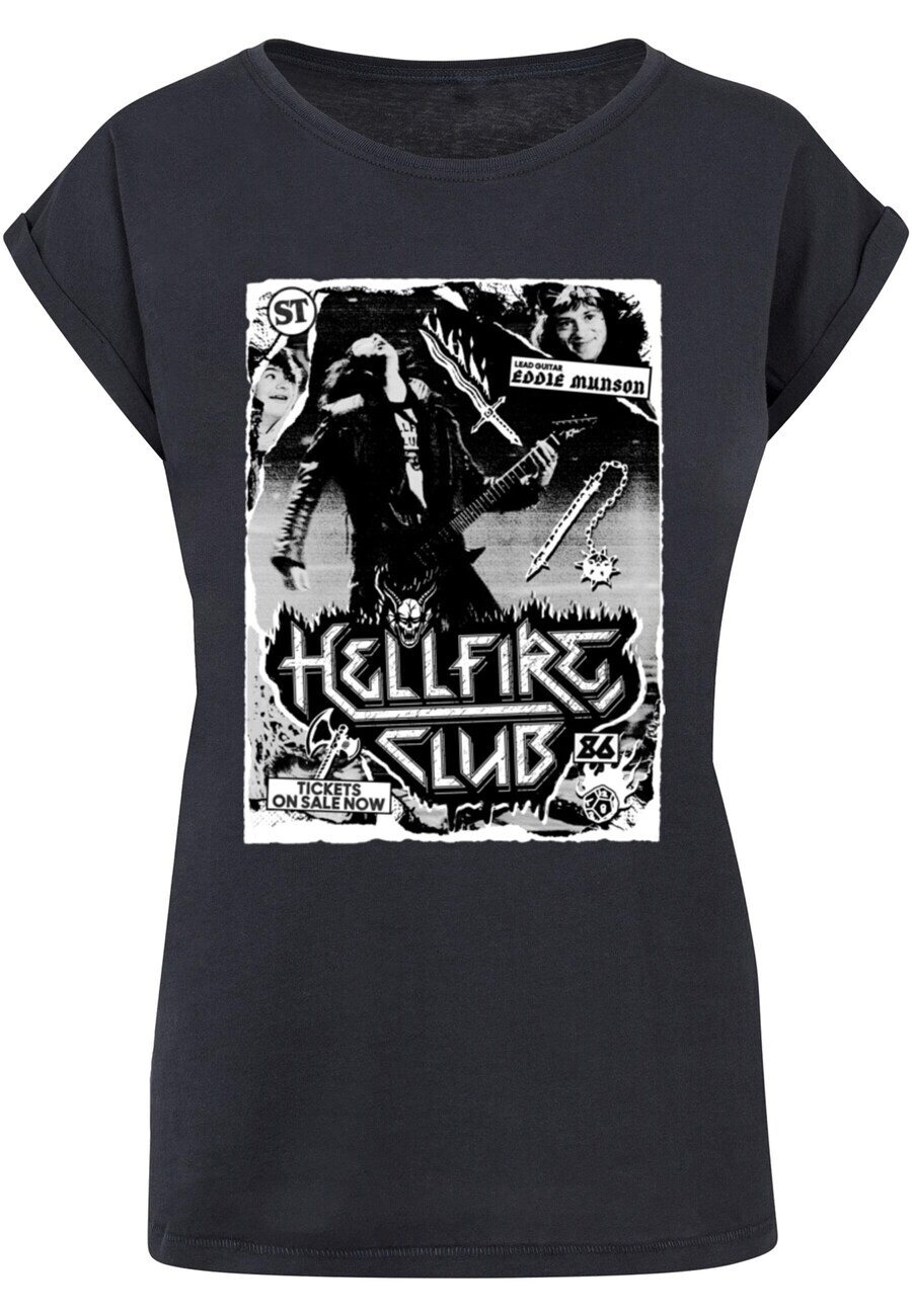 

Футболка ABSOLUTE CULT Shirt Stranger Things, темно-синий