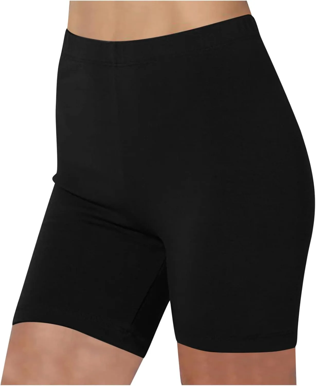 

Uillui Высокие шорты для велоспорта для женщин Stretch Soft для йоги, бега, волейбола и тренировок