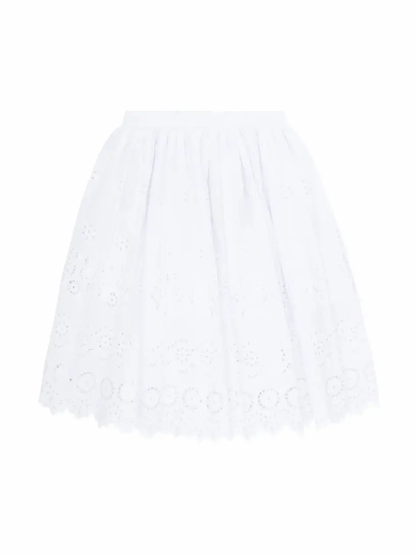 

Юбка макси с вышивкой Dolce&Gabbana, белый