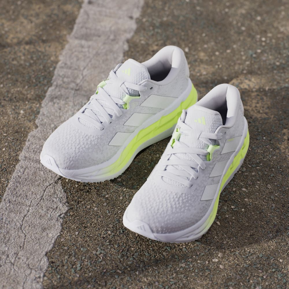 Кроссовки Adidas Adistar 4 Running Shoes, цвет Dash Grey/Zero Metalic/Hi-Res Yellow — фото 4