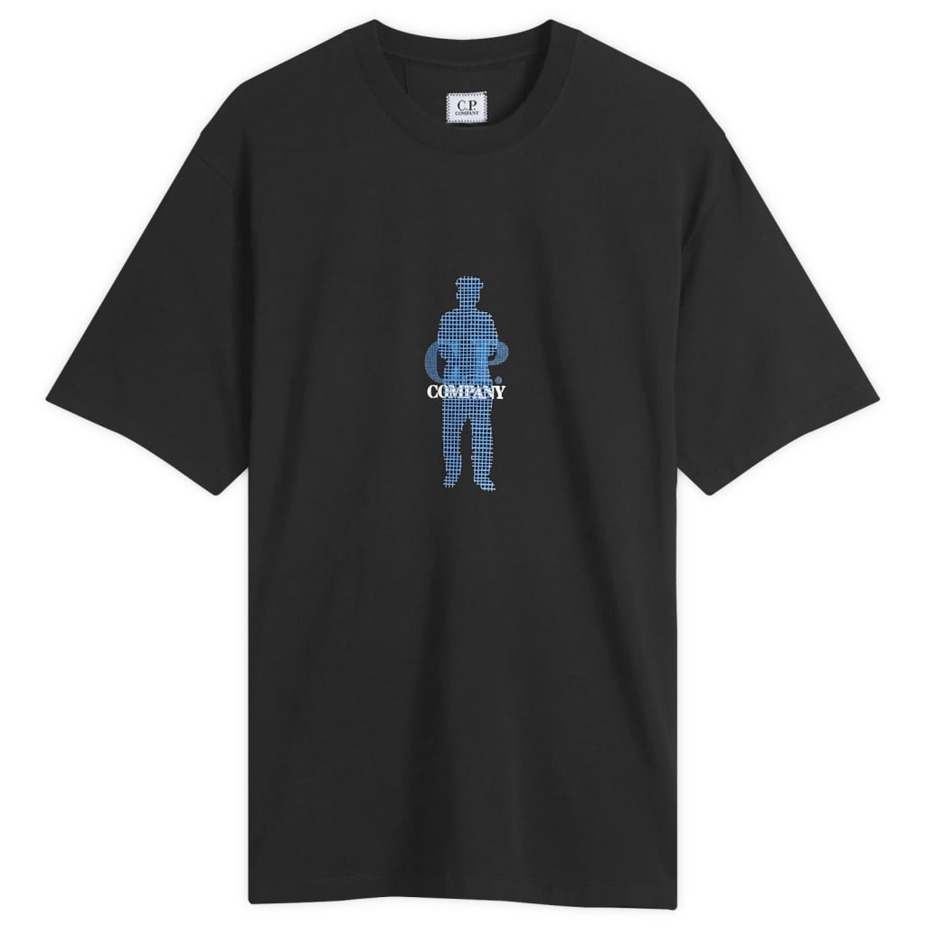 

30/1 матросская футболка C.P. Company, черный