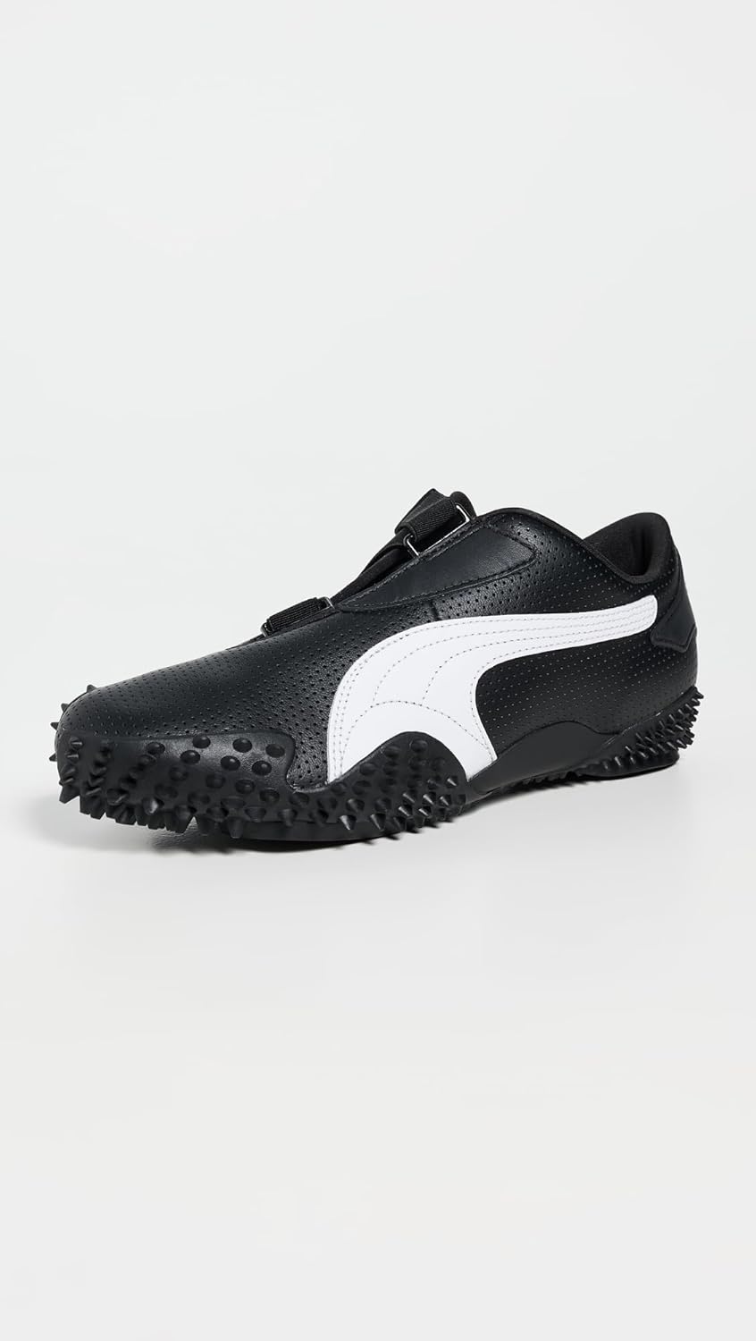Мужские слипоны PUMA Mostro с перфорацией - белые, повседневные — фото 2