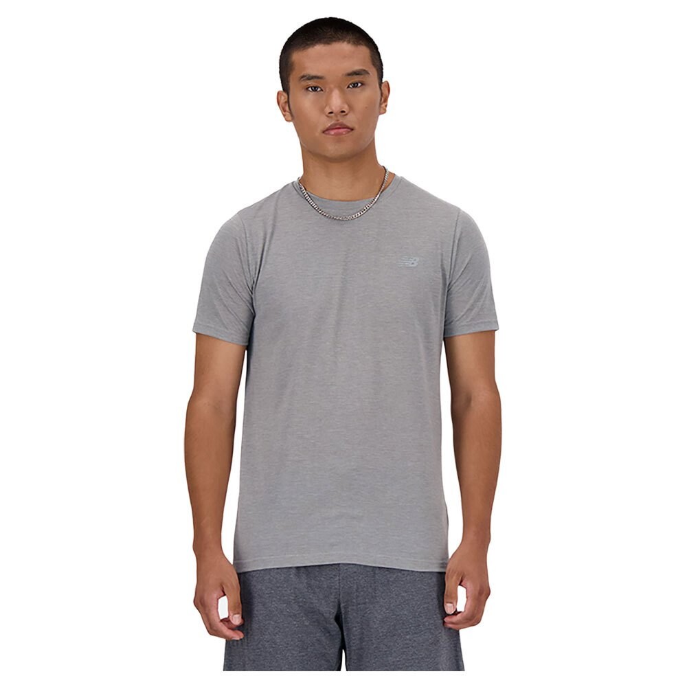 

Футболка с коротким рукавом New Balance Sport Essentials Heathertech, серый