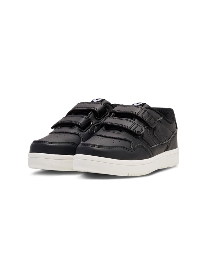 Низкие кроссовки Hummel Klettverschluss Low Camden Jr Kinder, цвет black/black — фото 4
