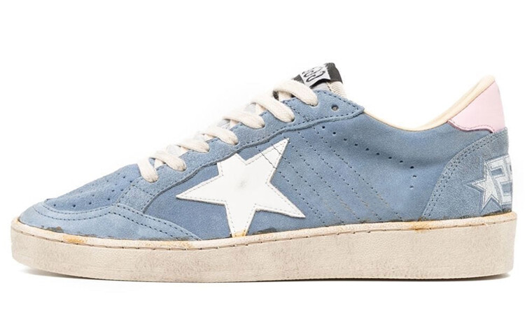 Кроссовки женские Golden Goose Super-Star, синий / розовый