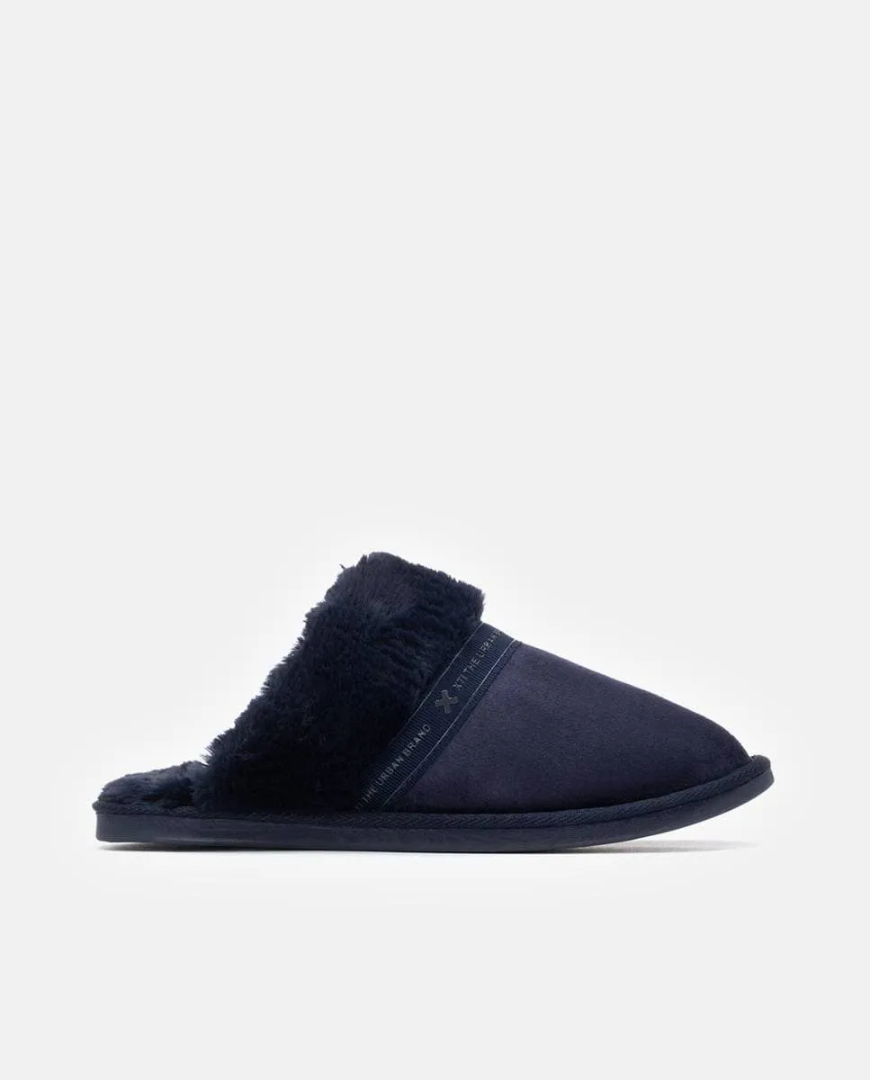 

Мужские домашние тапочки с открытым носком и резиновой подошвой Xti, синий