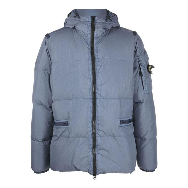 

Куртка crinkle reps down jacket 'dark blue' Stone Island, синий