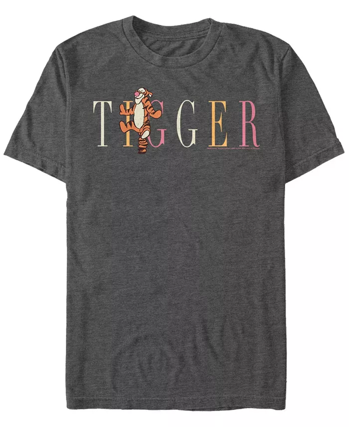 

Мужская модная футболка с коротким рукавом Tigger Fifth Sun, серый