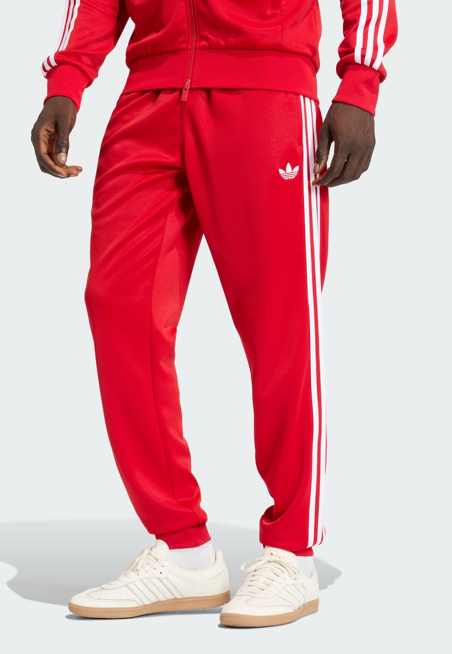Узкие брюки ADIDAS ORIGINALS Sst, красный — фото 2