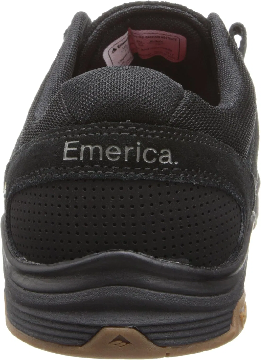 Мужские скейтбордные кроссовки Emerica The Brandon Westgate, Black Gum 964 — фото 3