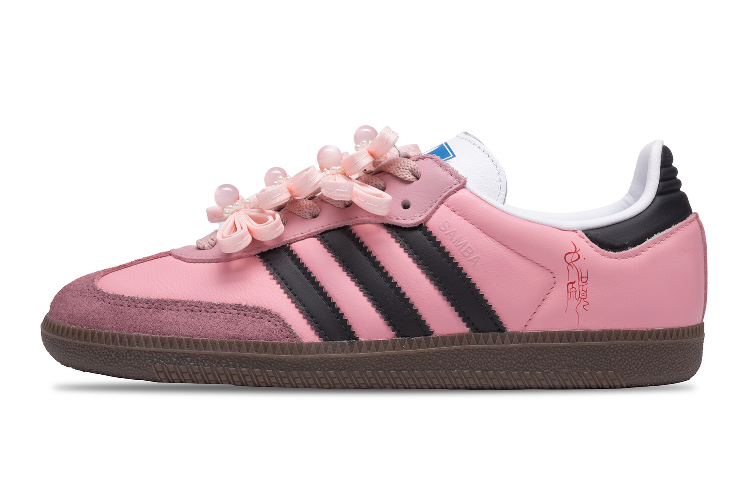 

Кроссовки adidas originals SAMBA OG Skateboarding Shoes Unisex Low-top Pink/Black, черный