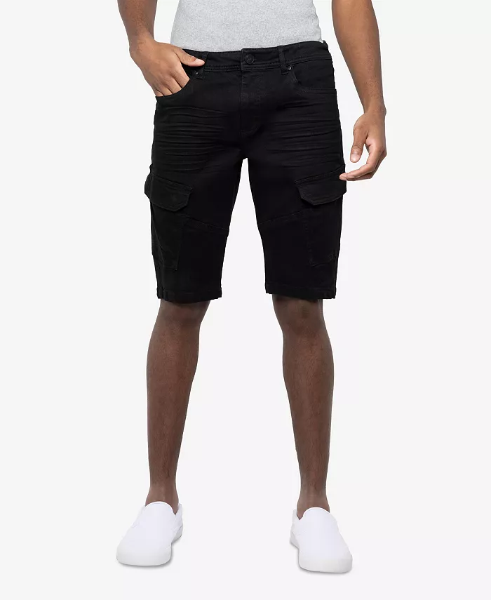 

Мужские джинсовые шорты-карго длиной 12 дюймов XRAY, черный