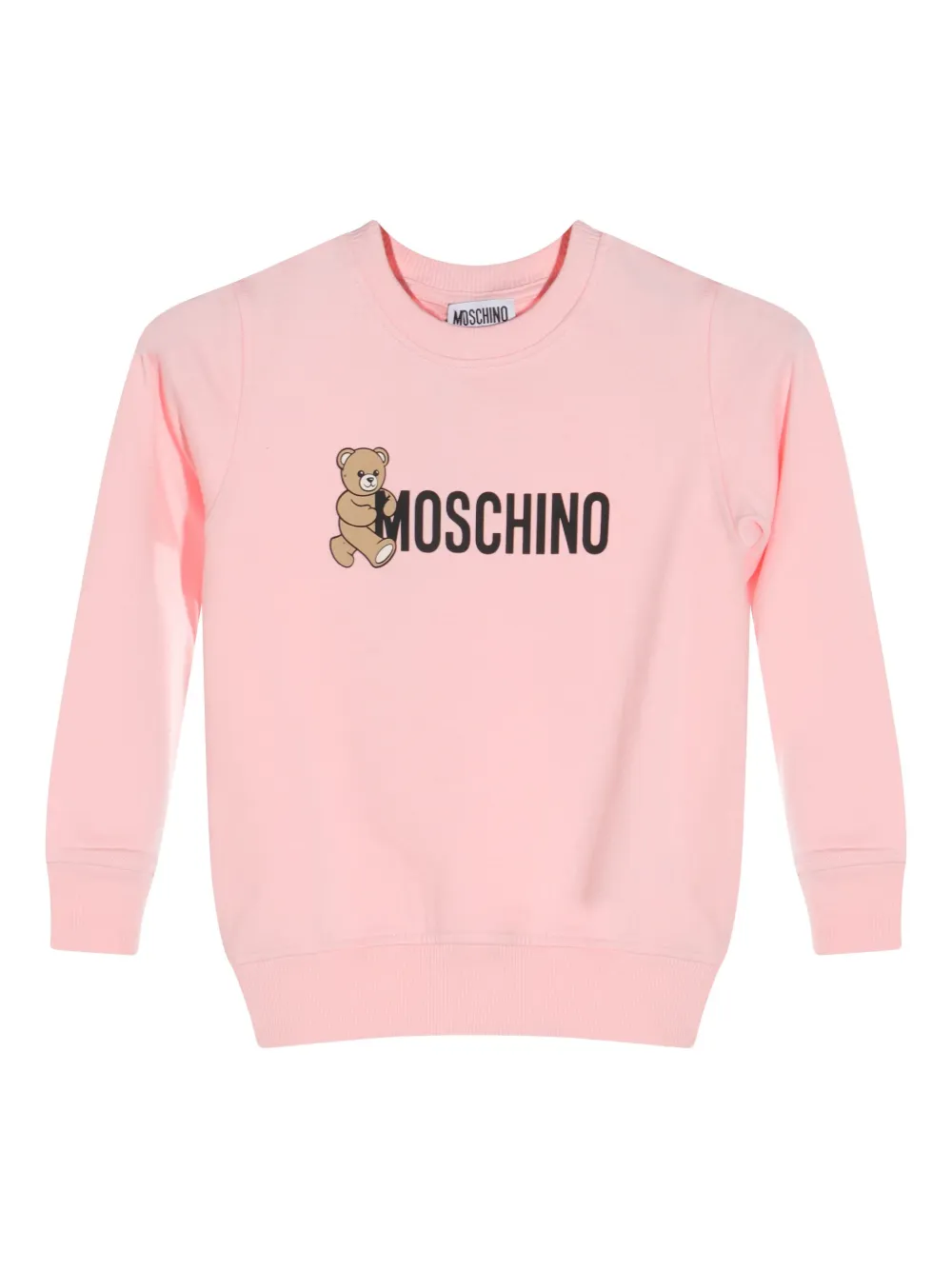 

Толстовка с принтом Teddy Bear Moschino Kids, розовый