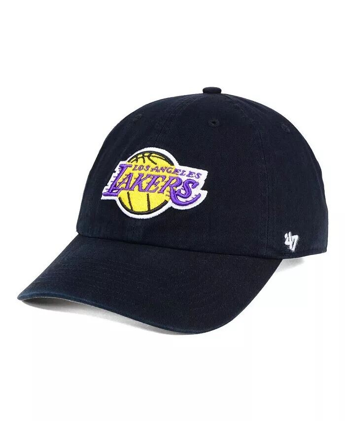 

Мужская кепка для уборки Los Angeles Lakers - черная '47 Brand, черный