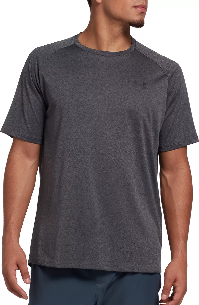 

Мужская футболка с коротким рукавом Under Armour Tech 2.0, цвет Carbon Heather