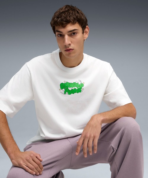 

Футболка унисекс с коротким рукавом и графическим принтом PUMA x RIPNDIP, белый