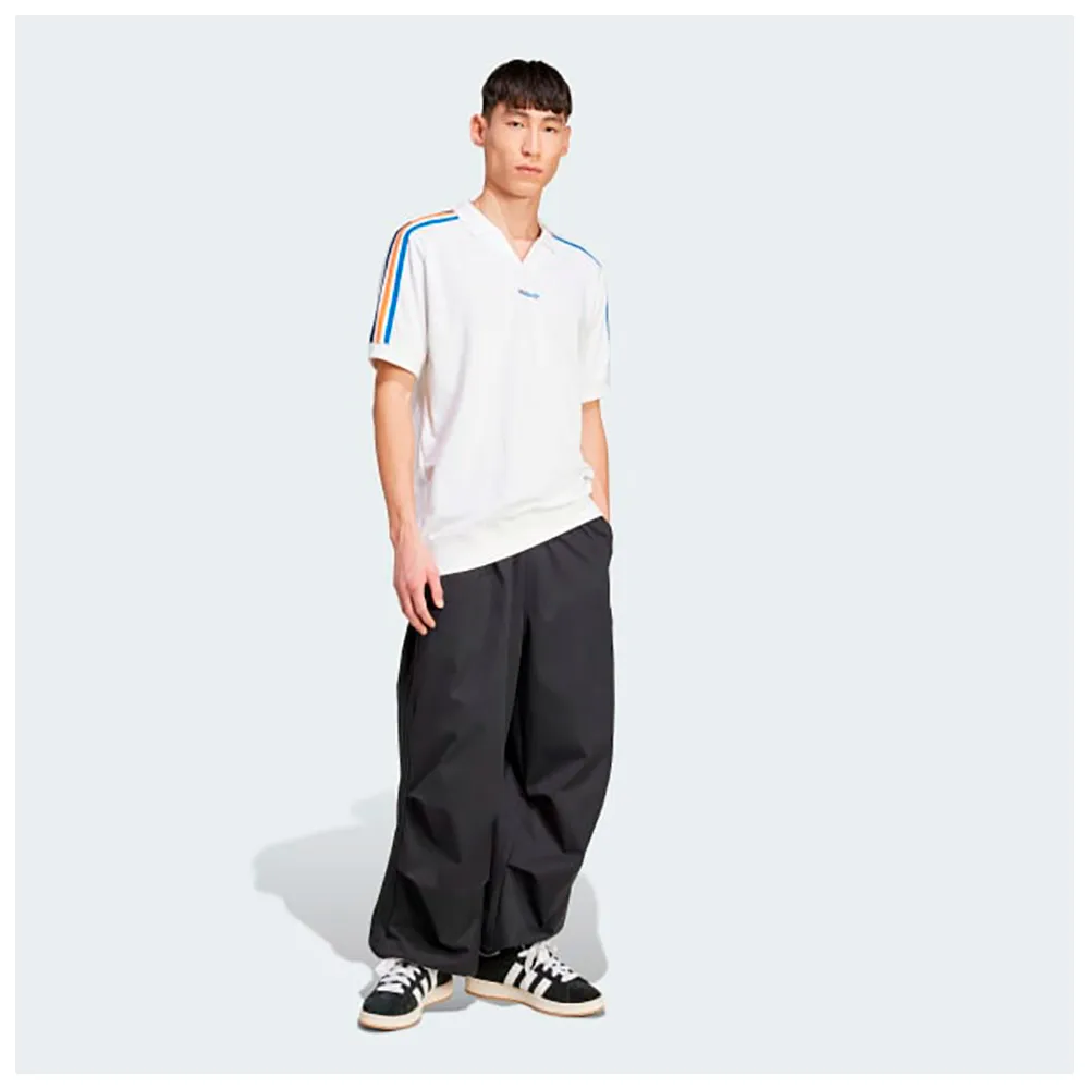 Рубашка-поло с короткими рукавами adidas Originals OG 3 Stripes, белый — фото 4