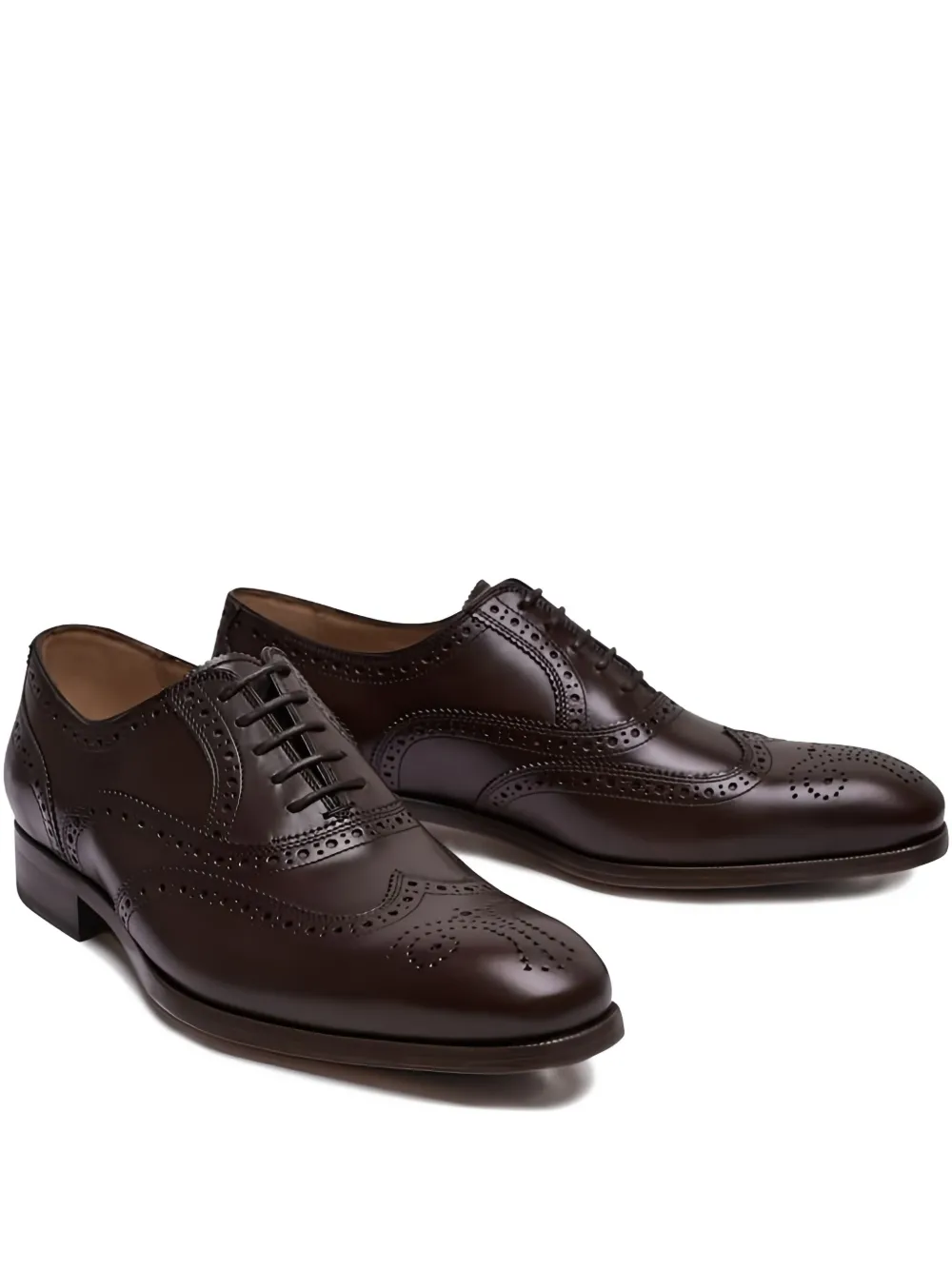 

Броги на шнуровке Loja Das Meias, коричневый