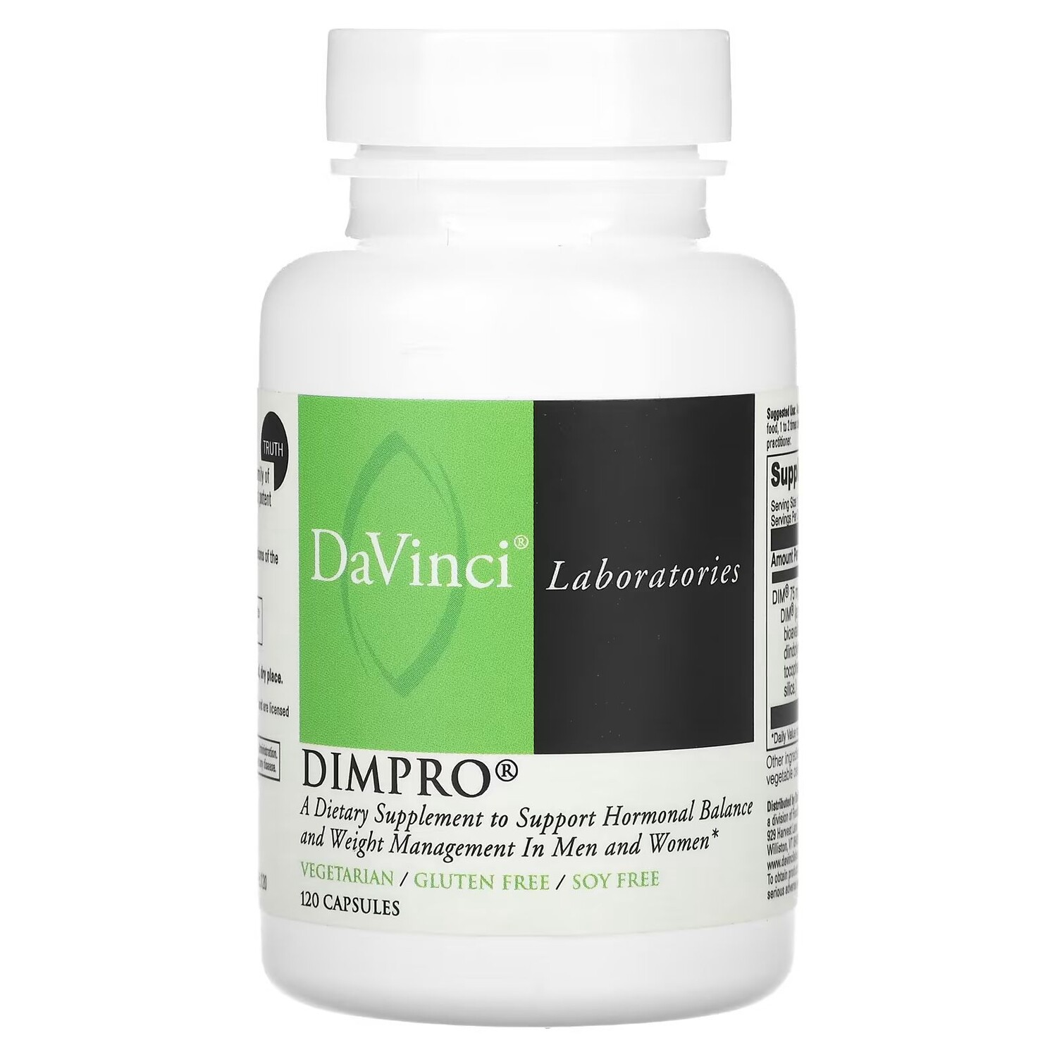 

DIMPRO, 120 капсул Davinci Laboratories Of Vermont