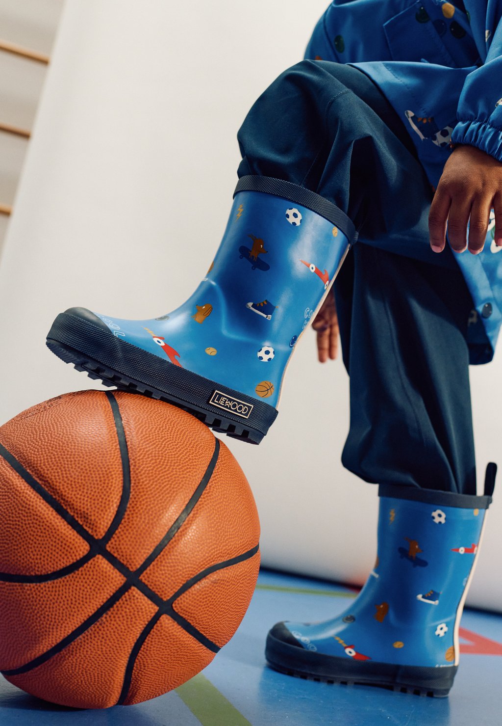 

Резиновые сапоги MASON THERMO RAINBOOT UNISEX Liewood, синий