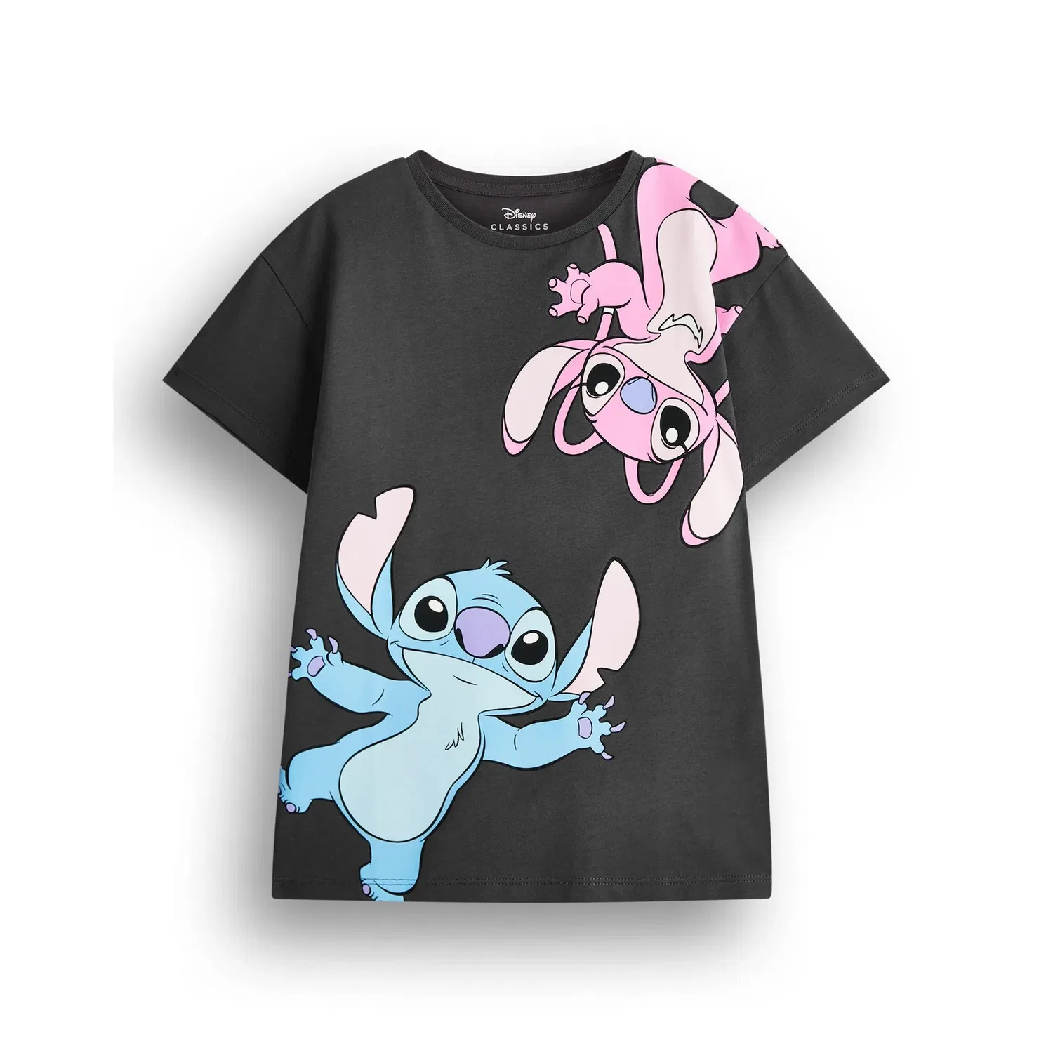 Комплект футболка и шорты для девочек Stitch & Angel Disney, мультиколор — фото 3