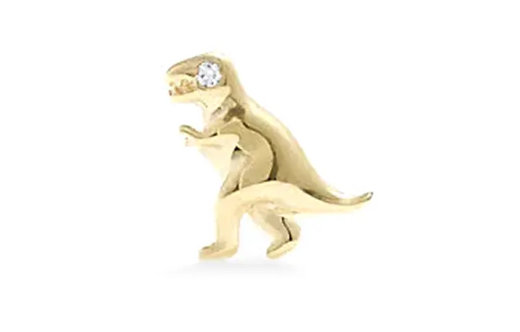 

COACH Серьги-гвоздики из 14-каратного золота унисекс Gold