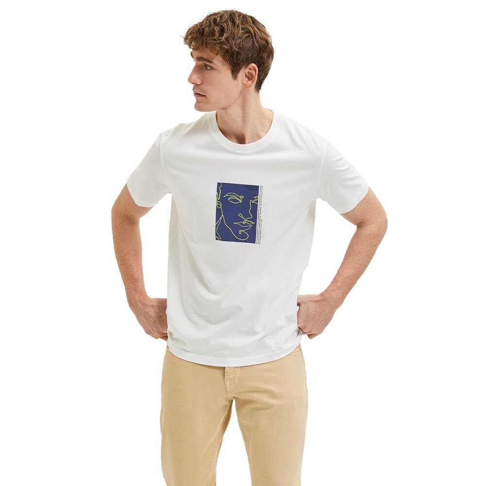 

Футболка Selected Relaxed Rob Short Sleeve O Neck, белый