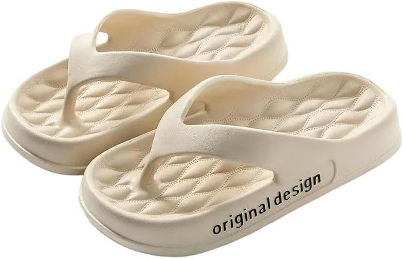 

Тапочки DMMWCX для женщин с толстой подошвой и противоскользящей поверхностью, однотонные домашние шлепанцы для ванной, хаки