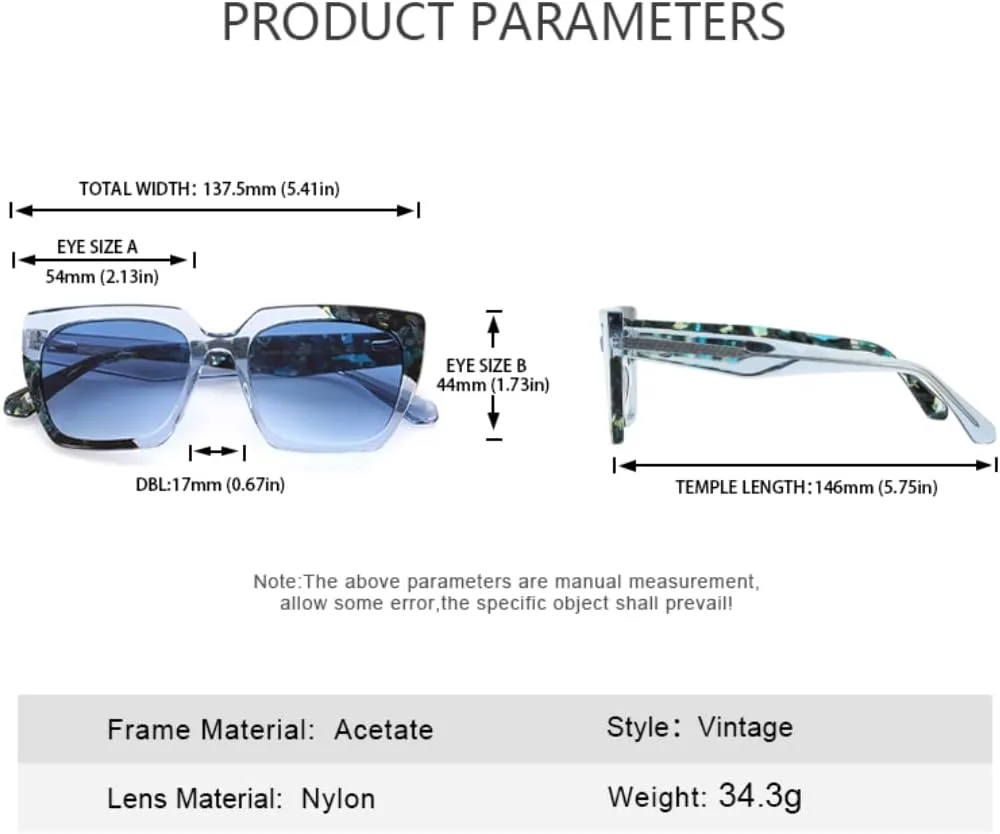 

Модные винтажные женские солнцезащитные очки «кошачий глаз» с ацетатными линзами, защищающими от УФ-излучения (UV400) и нейлоновыми линзами TOIPASTN, Col.c2