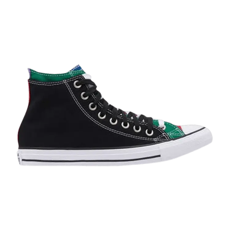 

Кроссовки Converse Chuck Taylor All Star Double Upper High 'Black Multi', черный