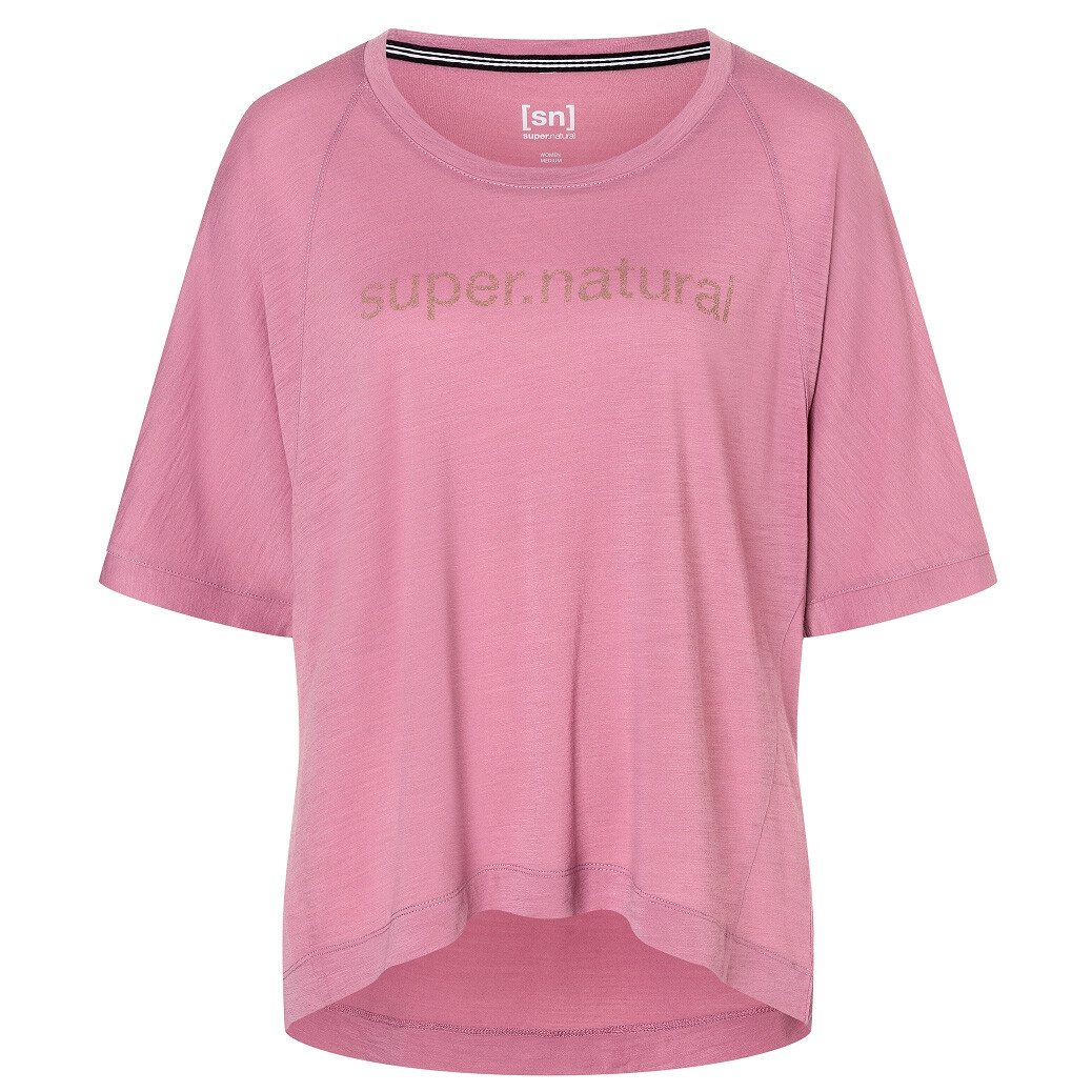 

Рубашка из мериноса Super Natural Women's Liquid FloTee, цвет Orchid/Oak