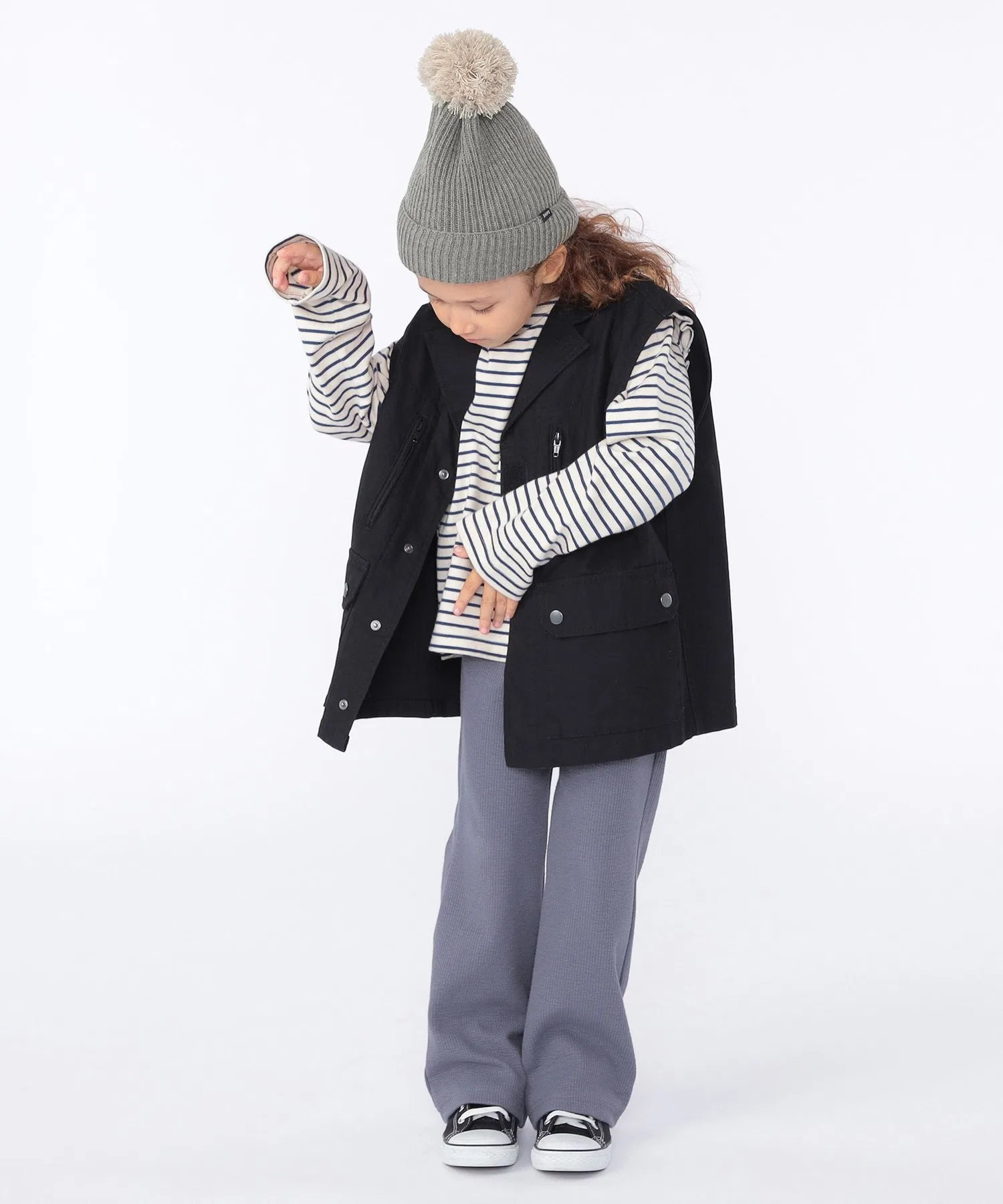 Детский милитари жилет GOLDEN MILLS INC. SHIPS KIDS 100-140см оливковый — фото 4