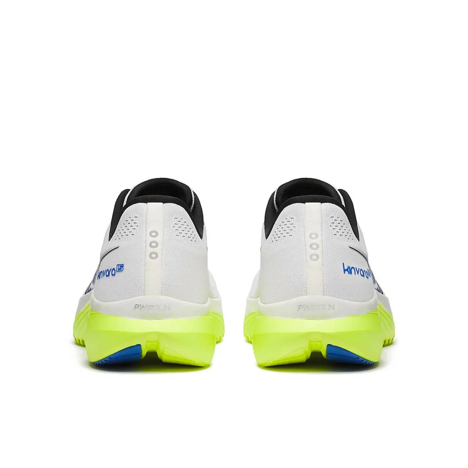 SAUCONY Мужские кроссовки Kinvara 15, белый/лимонный цвет — фото 4
