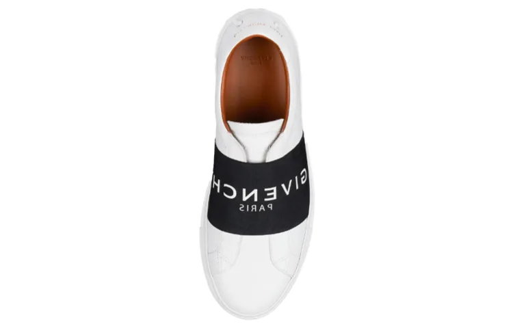 Givenchy Leather Webbing White Black, Original Shoe Box Not Included — фото 4