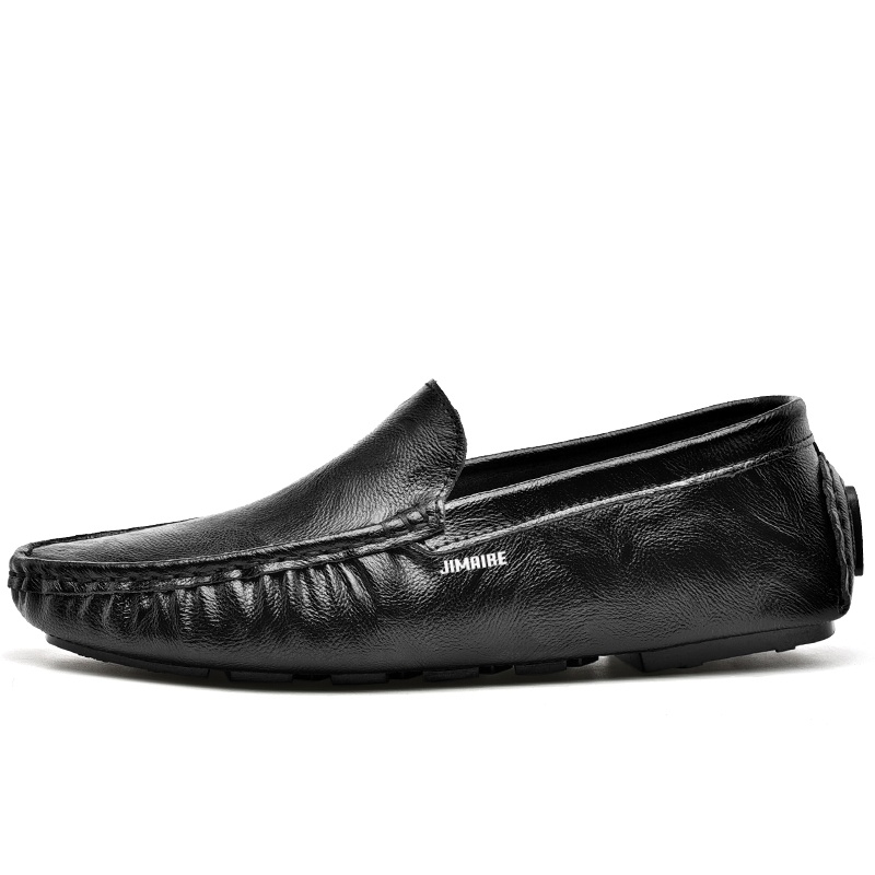 

King Jinmai Мокасины мужские черные, цвет Black