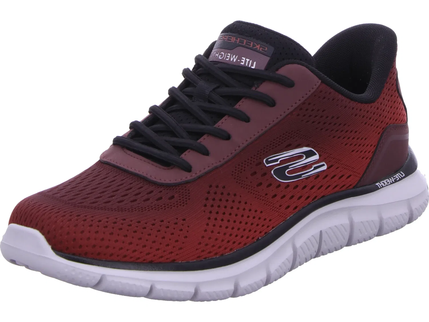Кроссовки низкие, трек, Skechers, красный