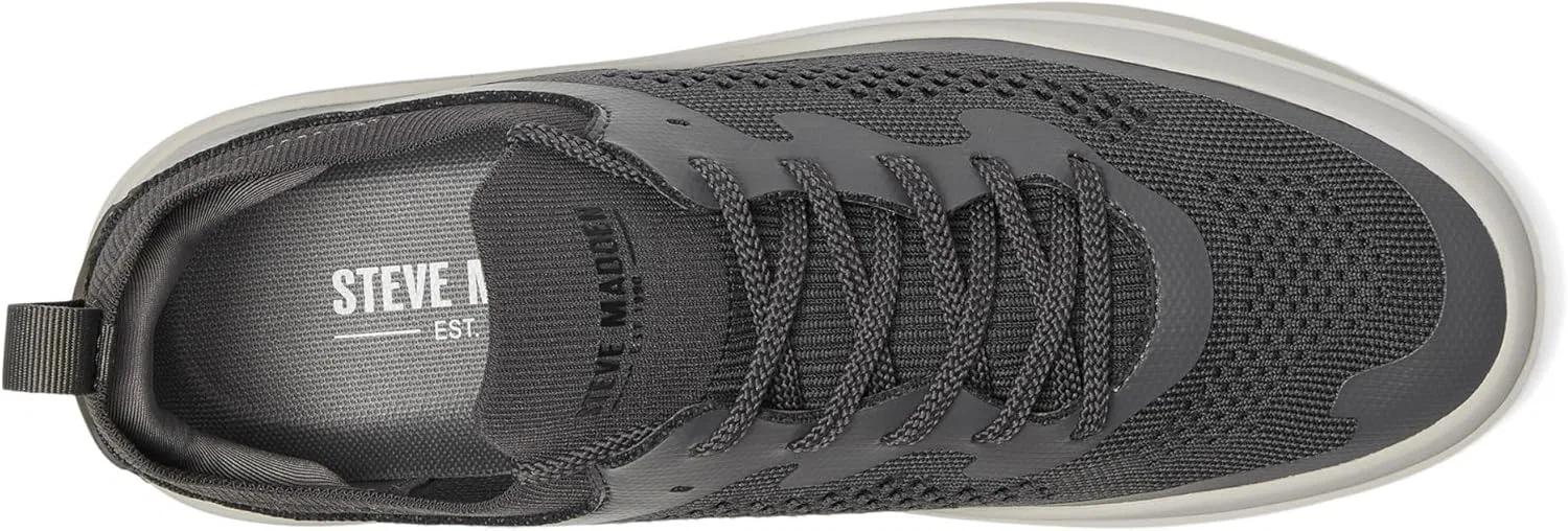 Мужские кроссовки Steve Madden Oslo, Grey Dark — фото 2